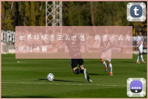 世界杯球票正式开售,购票方式与规则详解